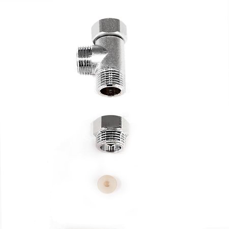 Hulife Bidet parts, 1/2" compression T-valve & Spart Nut HLB-TV